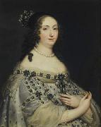 Justus van Egmont Portrait of Louise Marie Gonzaga de Nevers Germany oil painting artist